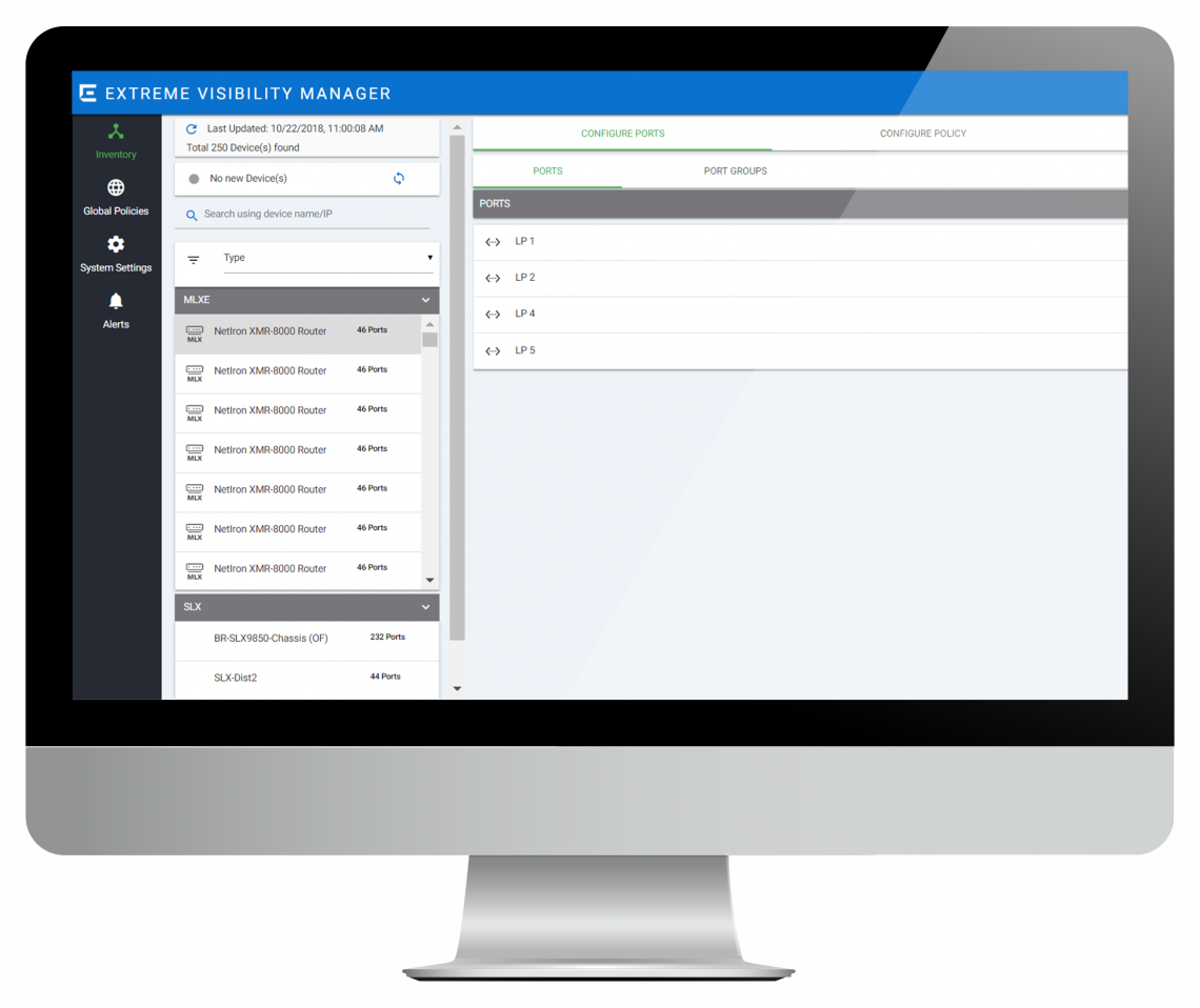 Extreme Networks Visibility Manager