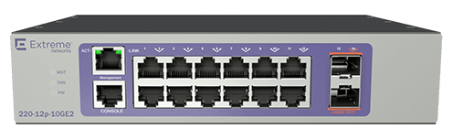 Extreme Networks ExtremeSwitching 220 12-port Switch