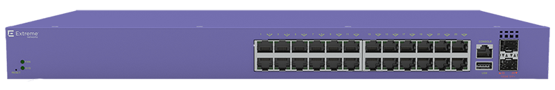 ExtremeSwitching V400-24p 24-port PoE+ Edge Switch