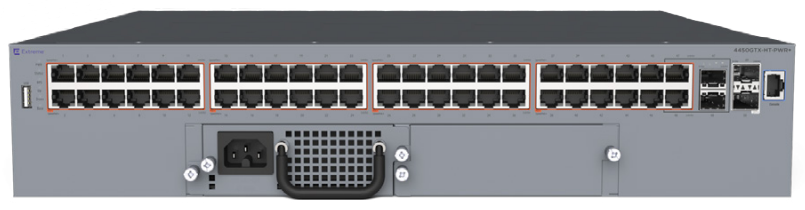 Extreme Networks VSP 4450GTX-HT-PWR+ 50-port High-Temperature Ethernet Switch