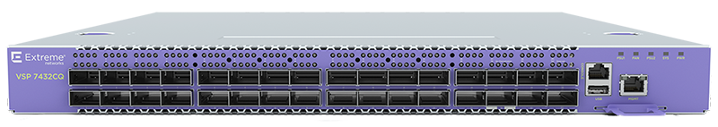 Extreme Networks ExtremeSwitching VSP7400 32-port 100 Gbps QSFP Switch