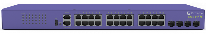 Extreme Networks ExtremeSwitching X435 24-port Switch