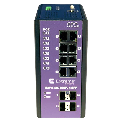 Extreme Networks ISW 4-10/100P, 2-10/100T, 2-SFP (16802)